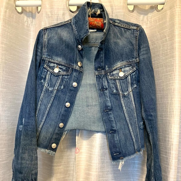 Very tight style denim jacket - Picture 3 of 5